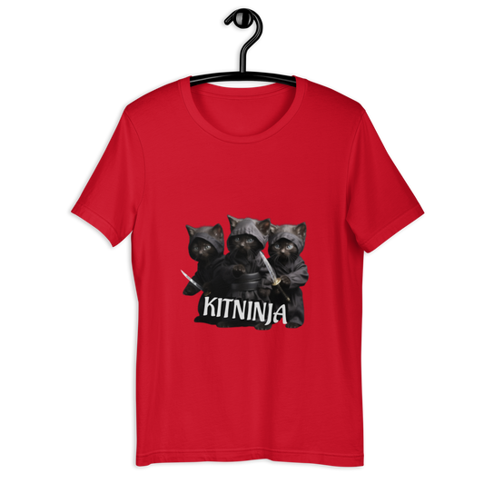 KITNINJA Ninja Kittens unisex t-shirt